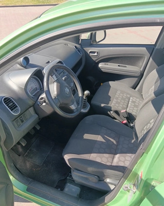 Suzuki Splash cena 10800 przebieg: 105000, rok produkcji 2010 z Gniezno małe 92